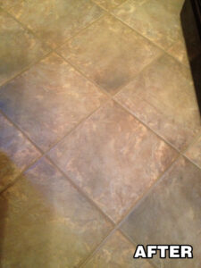 Slate tile floor with natural texture and color—tile cleaning in Tucson by Arizona Tile and Grout Care.